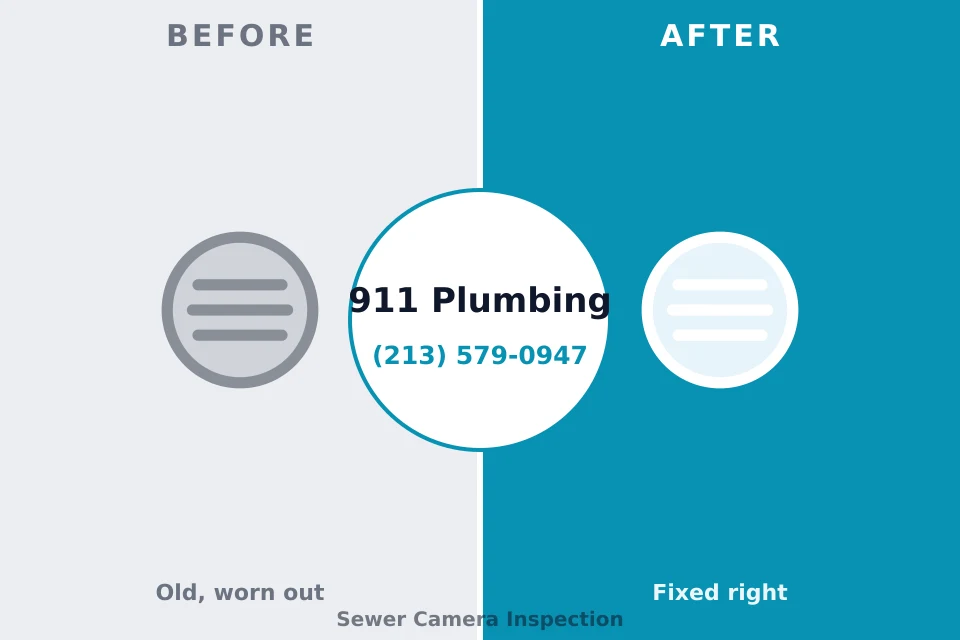 Before and after: plumbing company Lockhart, TX